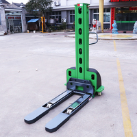 Meilleures ventes - Chariot élévateur électrique autoporteur 1500 kg 1,6 m - Chariot élévateur mobile robuste pour la logistique et la livraison rapide - Levage en 4 étapes