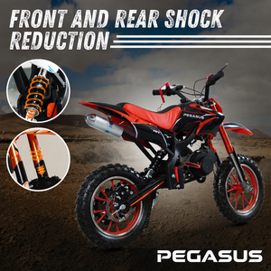Moto pour enfants Yaztor, idéale pour les débutants, loisirs et divertissement, stock USA, 2 temps, <span class=keywords><strong>49cc</strong></span>, démarrage par lanceur - Product Image 6