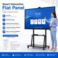 Tableau blanc interactif, écran tactile, tableau intelligent tout-en-un pour l'enseignement en classe, les réunions d'affaires et la formation