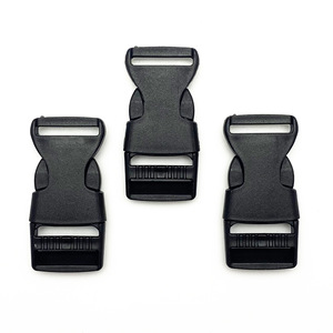 Plastic Side Release Buckle 2.0Cm For Bags Durable <b>Adjustable</b> <b>Strap</b> Fastener - Product Image 4