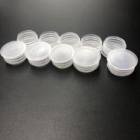 Tapones de rosca de plástico personalizados directos de fábrica para botellas de aceite esencial Cierre acanalado para tarros y cosméticos