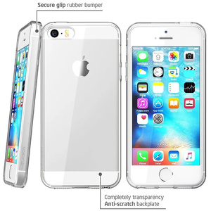 Custodia per <span class=keywords><strong>iPhone</strong></span> SE <span class=keywords><strong>5S</strong></span> 5 in TPU <span class=keywords><strong>Silicone</strong></span> Resistente Trasparente Morbida per APPLE <span class=keywords><strong>iPhone</strong></span> SE <span class=keywords><strong>5S</strong></span> 5 <span class=keywords><strong>Cover</strong></span> Protettiva Posteriore - Product Image 2