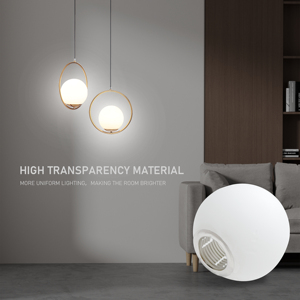 6/8/10/11/12/13/14/15/16/18/20 cm Diameter G9 Bulb Cover Milk White Ball <strong>Glass</strong> Lamp <strong>Shade</strong> for Pendant <strong>Light</strong> Home Decor - Product Image 3