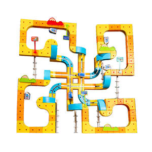 Treno Elettrico Magnetico Educativo per Bambini, Cubo con Pista ad Alta Velocità, Giocattolo in Plastica <span class=keywords><strong>1</strong></span>:5 per Ragazzi, Assemblaggio Fai-da-Te - Product Image 6