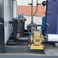 Pabrik Emulsi Produksi Bitumen 8-10tph Peralatan Pompa Aspal Efisiensi Tinggi Terkontrol PLC