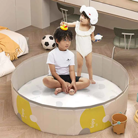 Piscine pliante gonflable en PVC parc pour enfants en plein air avec piscine à balles en mousse à usage ouvert pour les enfants