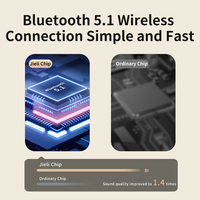 Haut-parleur de table portable en plastique de haute qualité, Bluetooth 5.1, karaoké, batterie, AUX, éclairage RGB, commande vocale, pour fêtes à domicile
