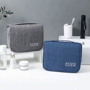 Nouvelle trousse de maquillage suspendue grande capacité avec logo personnalisé, organiseur de voyage, trousse à cosmétiques - Product Image 4