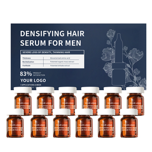 Kit de Ampollas de Aceite Capilar Densificador para Hombres, 12 Viales, Aceite de Árbol de Té, Nutritivo, Doble Eficacia, Anticaída, Hereditario Severo - Product Image 2