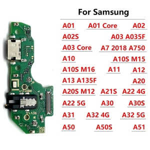 Cable flexible con placa de carga USB para Samsung A01 A02 A10 A11 A12 con conector de base y micrófono - Product Image 4