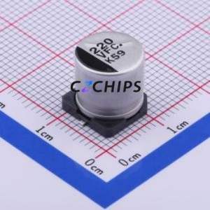 Condensador Electrolítico de Aluminio SMD EEEFC1V221AP, D10xL10.2mm 220uF 20% 35V 502.5mA-120Hz - Product Image 1