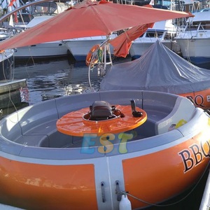 Barca BBQ Donut Galleggiante Elettrica da 6-8 Persone all'Ingrosso per Feste su Lago e Mare - Product Image 3