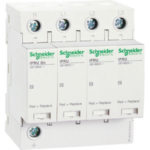 ลดราคา! อุปกรณ์ป้องกันไฟกระชาก SPD Surge IPRU 40 3P+N อุตสาหกรรม 3P 40KA/65KA/100KA/IPR65KA 20KA 4P T2 สำหรับมอเตอร์ไฟฟ้ากระแสสลับ - Product Image 1