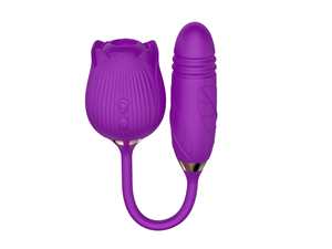 Léchage de langue à double tête et saut de rose pour oeuf vibrateur point G masturbateur à vibration orgasmique <span class=keywords><strong>féminin</strong></span> à grande échelle - Product Image 5