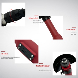 Esperto industriale S80Q macchina pneumatica Qingdao <span class=keywords><strong>avamposto</strong></span> strumenti di taglio e lucidatura a mano supporto OEM personalizzato - Product Image 2