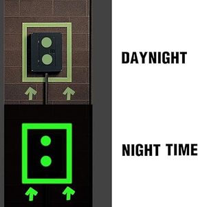 Tỏa Sáng Vào Ban Đêm Băng Phát Quang Khẩn Cấp Cuộn Phát Quang An Toàn Đi Ra Đánh Dấu Cầu Thang Tường Bước Ra Dấu Hiệu - Product Image 5