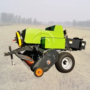 agricultural corn straw grass silage baler square alfalfa hay baler machine