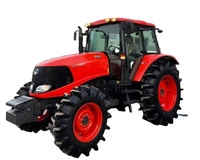 Tractor Usado Kubota MX1304 130hp, Tractor Japonés de Dos Ruedas, Mini Tractor 4x4, Maquinaria Agrícola