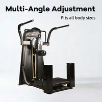 Appareil de musculation réglable pour l'abduction des hanches, machine multi-fonctions avec pile de poids en acier de 70 kg et cadre découpé au laser pour la musculation