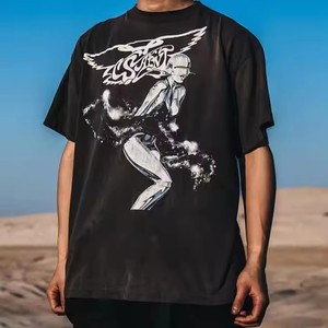 เสื้อยืดคุณภาพสูง ระบายอากาศได้ดี แบบยูนิเซ็กซ์ รับสั่งทำตามแบบ แบรนด์ดัง ดีไซเนอร์ VLONES เสื้อยืดผู้ชายผ้าฝ้าย - Product Image 2