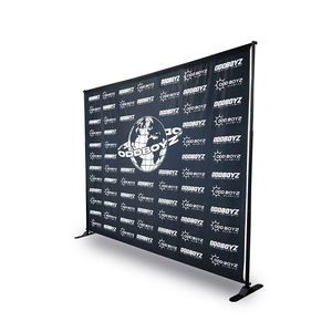 Supporto per Fondale Fotografico Professionale 8x10 ft, Stand <span class=keywords><strong>Telescopico</strong></span> Grande e Resistente per Esposizioni e Servizi Fotografici - Product Image 1