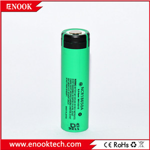 Batterie li-ion rechargeable 3.7V 3100mah 18650 NCR18650A - Product Image 2