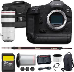 Cámara sin Espejo <span class=keywords><strong>Canon</strong></span> EOS <span class=keywords><strong>R1</strong></span> Original, Sensor de 24.2MP, Video 6K, Dual Pixel AF, Disparo de Alta Velocidad, Profesional - Product Image 2