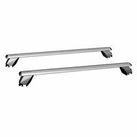 Barres transversales de toit de voiture en alliage d'aluminium robustes - Porte-bagages universel pour SUV, camion, tout-terrain 4x4, camping, porte-bagages de transport