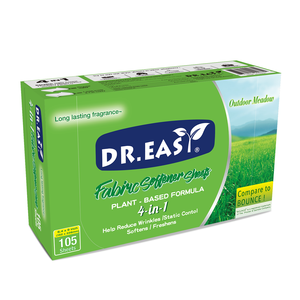 敏感肌のためのOEMペットヘアリムーバー良い臭いドライヤーシート - Product Image 2