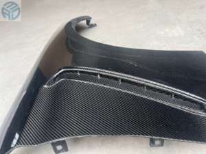 Garde-boue en fibre de carbone MRD pour Ford Mustang GT350 Garde-boue latéral en fibre de carbone véritable Style régulier 2015-2017. - Product Image 5