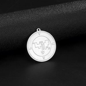 Lista de demonios en el colgante vintage <span class=keywords><strong>Ars</strong></span> <span class=keywords><strong>Goetia</strong></span> de Salomón para collar, amuleto, accesorios de acero inoxidable al por mayor - Product Image 4