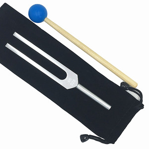 Diapasón MI528, Diapasón de Aleación de Aluminio de 528 Hz, Diapasón de Regalo, Viene con Funda de Tela, Martillo de Afinación Grabable con Láser - Product Image 3