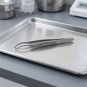 Forceps Graefe en acier inoxydable, instrument chirurgical manuel pour la chirurgie générale, certifié CE Classe I - Product Image 3