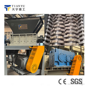 Đôi trục Shredder cho SINH KHỐI rơm Shredder đôi trục gạo rơm Shredder máy - Product Image 4