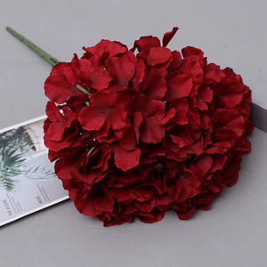 ขายดีดอกไม้คริสต์มาสงานแต่งงานวันแม่อีสเตอร์กลับโรงเรียนดอกกุหลาบสีแดงตกแต่งพลาสติก centerpieces บัว - Product Image 2