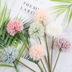 Flores artificiales de Jacinto de diente de león simuladas modernas para boda, hogar, escritorio, accesorios de fotografía, adornos <span class=keywords><strong>al</strong></span> <span class=keywords><strong>por</strong></span> <span class=keywords><strong>mayor</strong></span> - Product Image 4