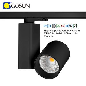 Moderno 52W Regulable LED Track Light Foco de aluminio Zigbee // Wi-Fi Comercial para Mall Art <span class=keywords><strong>Gallery</strong></span> - Product Image 1