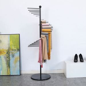 <span class=keywords><strong>Perchero</strong></span> de pie metálico nórdico de alta calidad para bufandas y abrigos, ideal para venta al por mayor. - Product Image 3