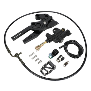 Levier de <span class=keywords><strong>frein</strong></span> de <span class=keywords><strong>moto</strong></span> JFG et tuyau et réservoir et pièces de levier de <span class=keywords><strong>frein</strong></span>/Kit de <span class=keywords><strong>frein</strong></span> à pied pour Surron - Product Image 1