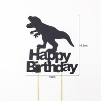 Dinosaurier Park Kuchen Dekorationen Plug-in Ornamente Kreativer Geburtstag Tyranno saurus Rex Wald Backen Thema