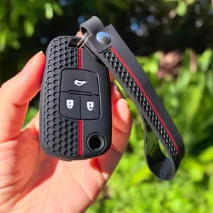 <span class=keywords><strong>Porte</strong></span>-clés en silicone pour Chevrolet Cruze Orlando Cobalt Trax Aveo T300 Spark Prism pour <span class=keywords><strong>Opel</strong></span> Astra Insignia Zafira Tourer Corsa - Product Image 1