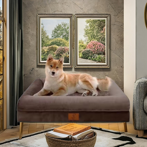 Groothandel Klassieke Rechthoek Xl Hondenbed Verwijderbare Hoes Milieuvriendelijk Orthopedisch Kennelkussen Waterdichte Autostoelbeschermer - Product Image 3