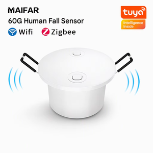 Détecteur <span class=keywords><strong>de</strong></span> <span class=keywords><strong>chute</strong></span> intelligent WiFi Tuya, capteur <span class=keywords><strong>de</strong></span> présence humaine par radar à ondes millimétriques 60 GHz pour les soins aux personnes âgées, sécurité domestique intelligente - Product Image 1