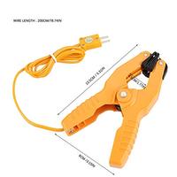 Type K Pipe Thermocouple Probe Clamp Temperature Lead Probe HVAC Pipes Jaw Clip Plumbing Clamp