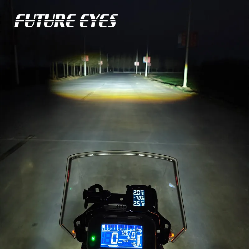 ZUKUNFT AUGEN F150 60W Kabel gebundener Hintergrund beleuchtungs schalter Universal-LED-Kits Motorrad beleuchtungs system