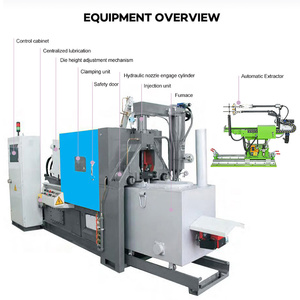 高品质铸造行业热室广东摩托车零件压铸机 - Product Image 2