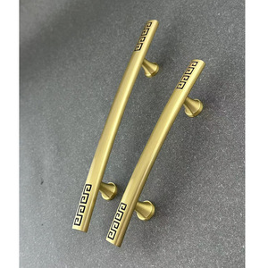 Vintage Chinese Style Brass Cabinet <strong>Door</strong> Handle Small Brass Shoe Cabinet Handle New Old World Design for Living Room 30mm Height - Product Image 3