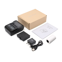 Impresora Térmica de Recibos Portátil Bluetooth de 58 mm, Impresora POS Inalámbrica Compatible con Android, iOS y Windows para Facturación y Tiendas Minoristas