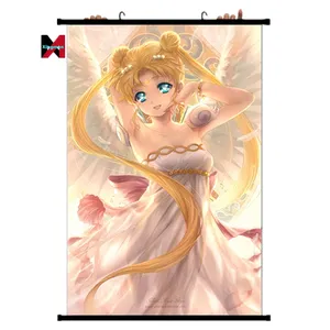 poster tuval sailor moon Suppliers-2022 yeni yeni stil 4 boyutu 16 tasarım karikatür duvar scrolls su geçirmez posterler hayranları için Anime Sailor Moon