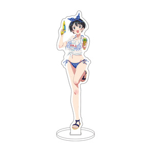Figuras de <span class=keywords><strong>Anime</strong></span> Rent <span class=keywords><strong>a</strong></span> <span class=keywords><strong>Girlfriend</strong></span>, Ichinose Chizuru, Asami Nanami, Cosplay, Kimono, Soporte Acrílico, Modelo de Placa, Decoración de Escritorio, Ventiladores de Pie - Product Image 4